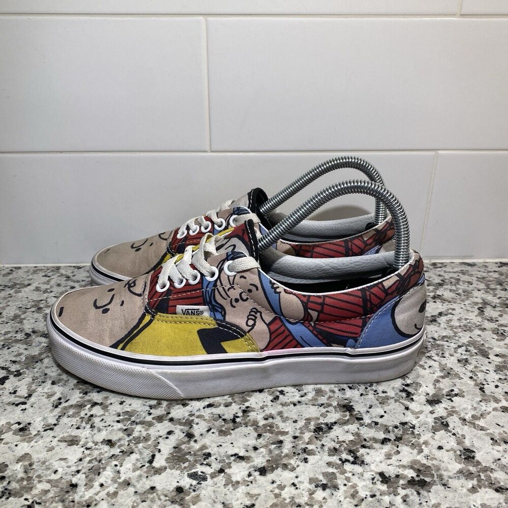 Vans X Peanuts & Gang Charlie Brown Shoes Sneakers 500714 Men’s 6.5 Women’s 8